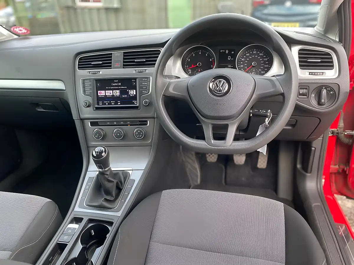 Used 2016 Volkswagen Golf S Red - Interior and Exterior details 16
