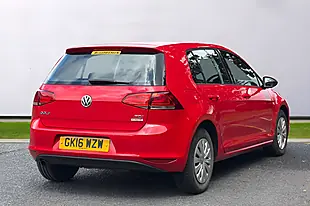 Used 2016 Volkswagen Golf S Red - Interior and Exterior details 7