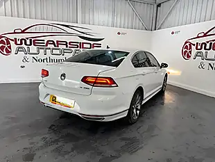 Used 2016 Volkswagen Passat R-Line White - Interior and Exterior details 19