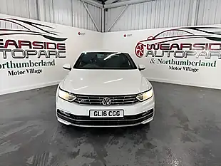 Used 2016 Volkswagen Passat R-Line White - Interior and Exterior details 2