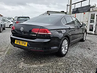 Used 2016 Volkswagen Passat Se Business Black - Interior and Exterior details 8