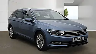 Used 2016 Volkswagen Passat Se Business Blue - Interior and Exterior details 2