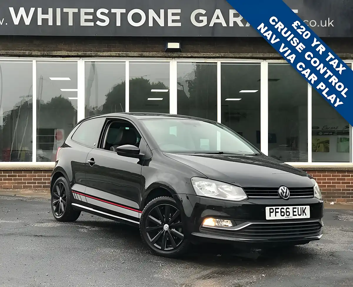 Used 2016 Volkswagen Polo Beats Black - Front View