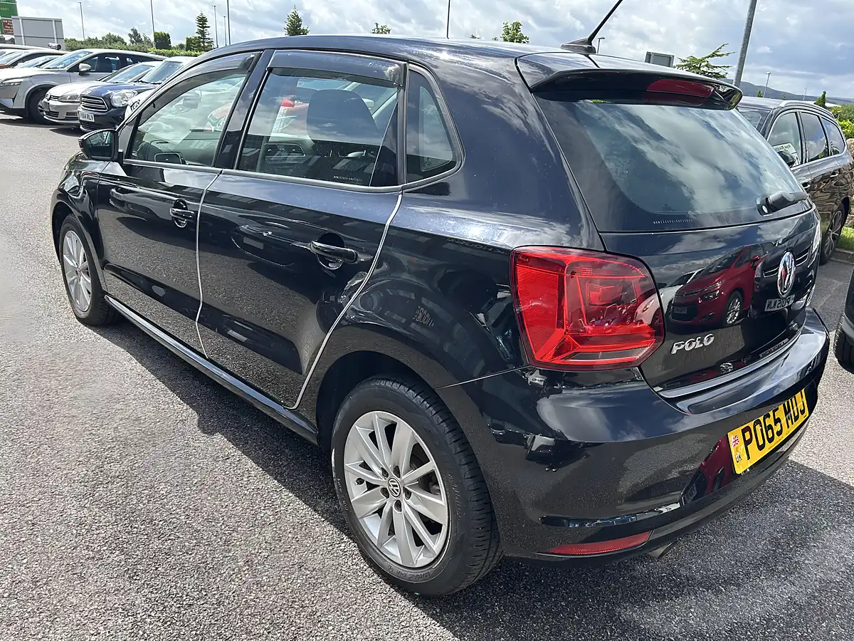 Used 2016 Volkswagen Polo Black - Interior and Exterior details 4