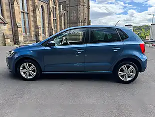 Used 2016 Volkswagen Polo Bluemotion Tech Match Blue - Interior and Exterior details 7