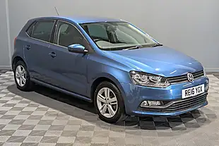 Used 2016 Volkswagen Polo Bluemotion Tech Match Blue - Interior and Exterior details 6