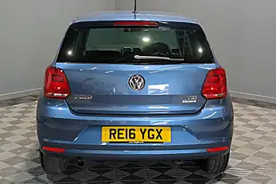 Used 2016 Volkswagen Polo Bluemotion Tech Match Blue - Interior and Exterior details 8