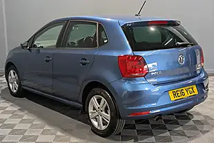 Used 2016 Volkswagen Polo Bluemotion Tech Match Blue - Interior and Exterior details 9