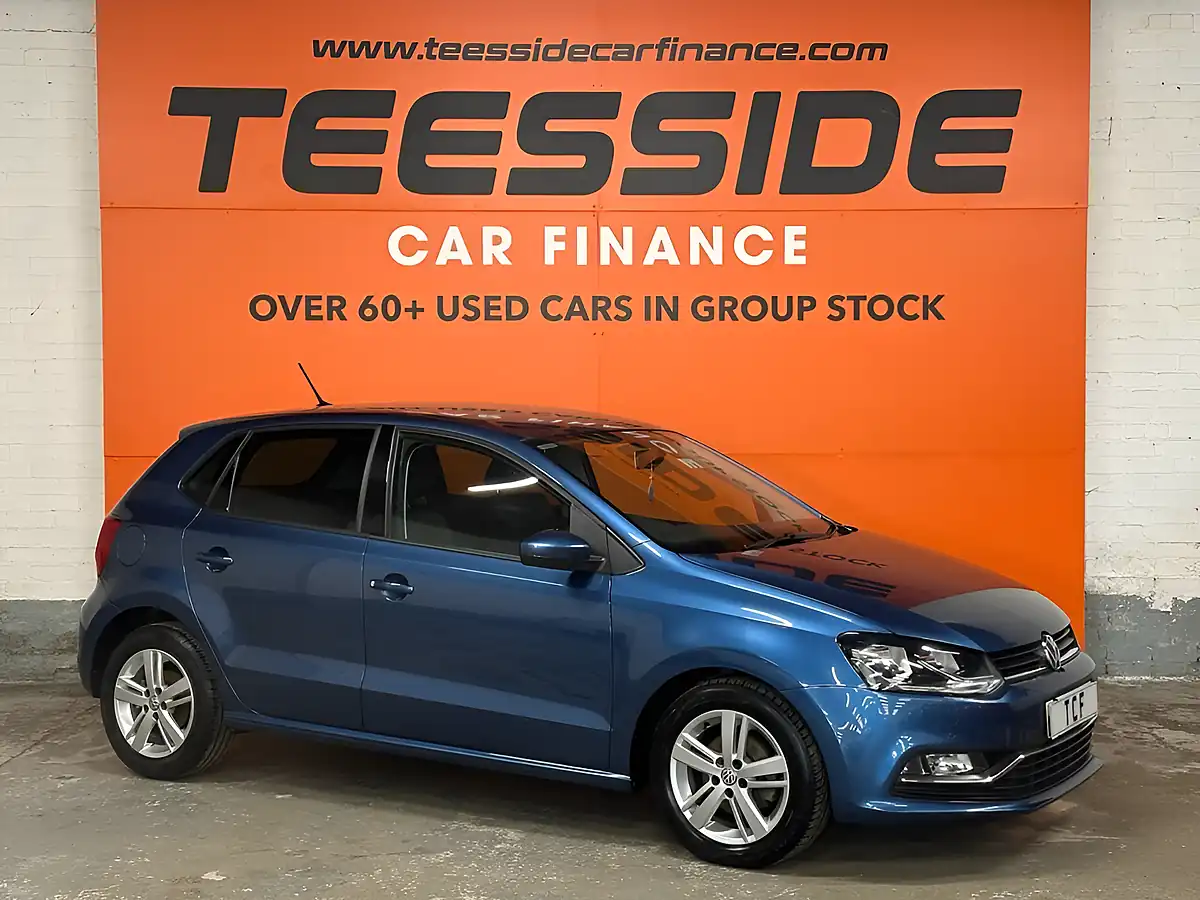 Used 2016 Volkswagen Polo Bluemotion Tech Match Blue - Front View