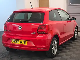 Used 2016 Volkswagen Polo Bluemotion Tech Match Red - Interior and Exterior details 6