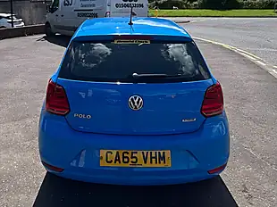 Used 2016 Volkswagen Polo Bluemotion Tech Se Blue - Interior and Exterior details 4