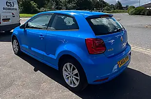 Used 2016 Volkswagen Polo Bluemotion Tech Se Blue - Interior and Exterior details 8