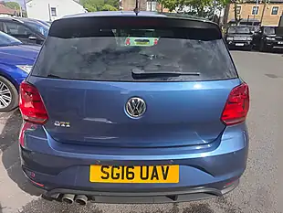 Used 2016 Volkswagen Polo GTI Blue - Interior and Exterior details 4