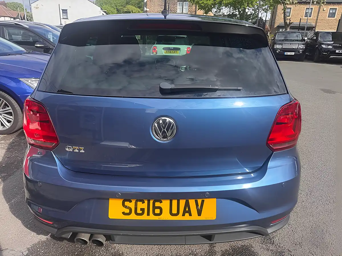 Used 2016 Volkswagen Polo GTI Blue - Interior and Exterior details 4