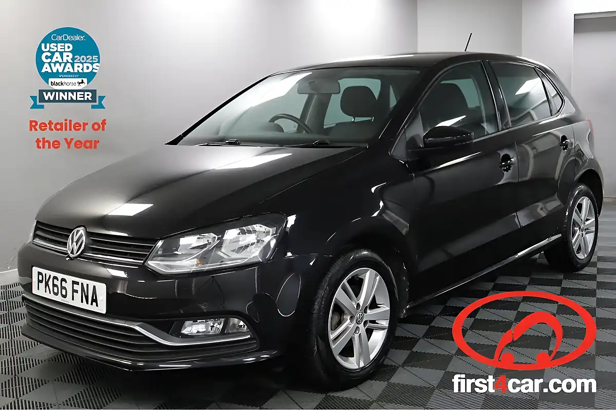 Used 2016 Volkswagen Polo Match Black - Front View
