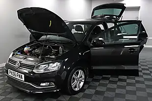 Used 2016 Volkswagen Polo Match Black - Interior and Exterior details 14