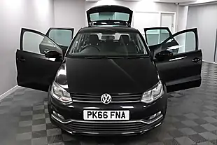 Used 2016 Volkswagen Polo Match Black - Interior and Exterior details 5