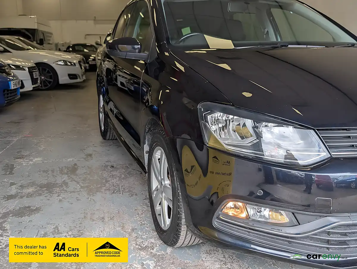 Used 2016 Volkswagen Polo Match Black - Interior and Exterior details 2