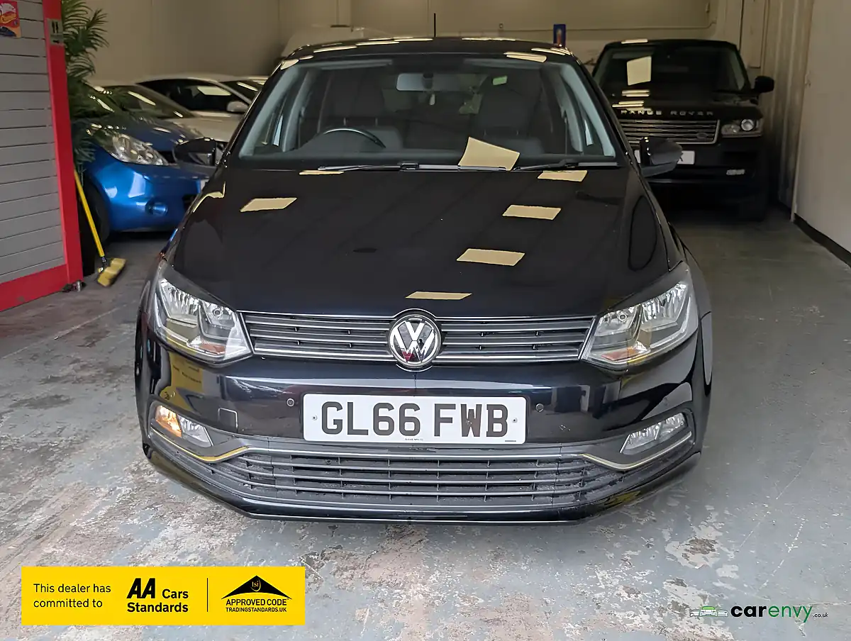 Used 2016 Volkswagen Polo Match Black - Interior and Exterior details 3