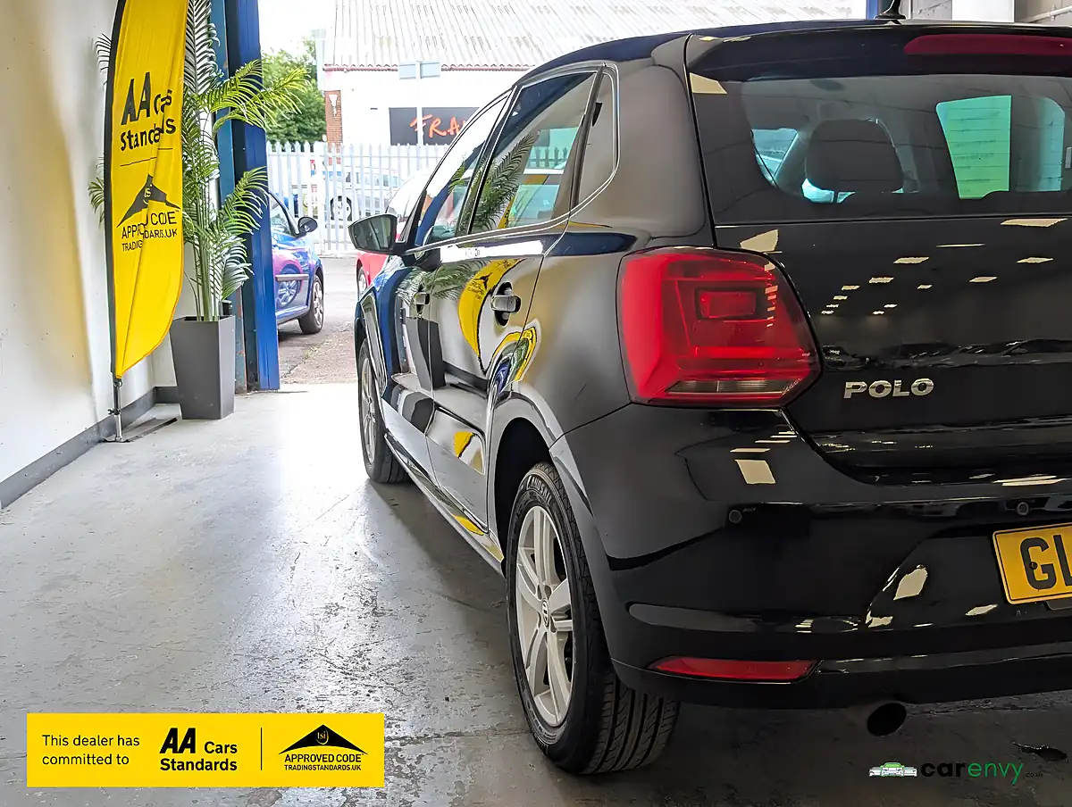 Used 2016 Volkswagen Polo Match Black - Interior and Exterior details 6