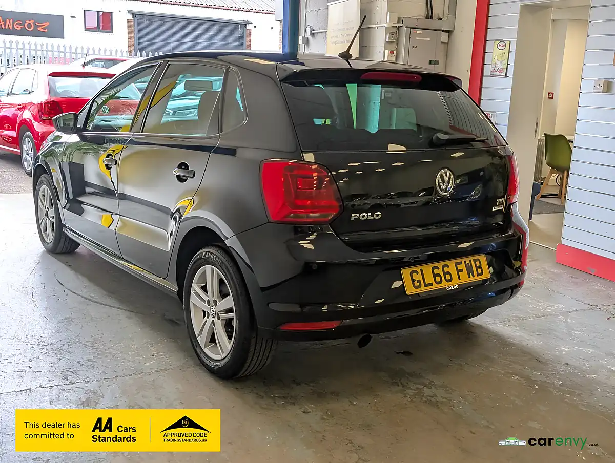Used 2016 Volkswagen Polo Match Black - Interior and Exterior details 7