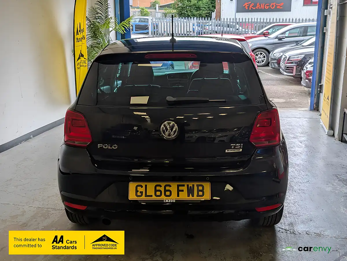 Used 2016 Volkswagen Polo Match Black - Interior and Exterior details 8