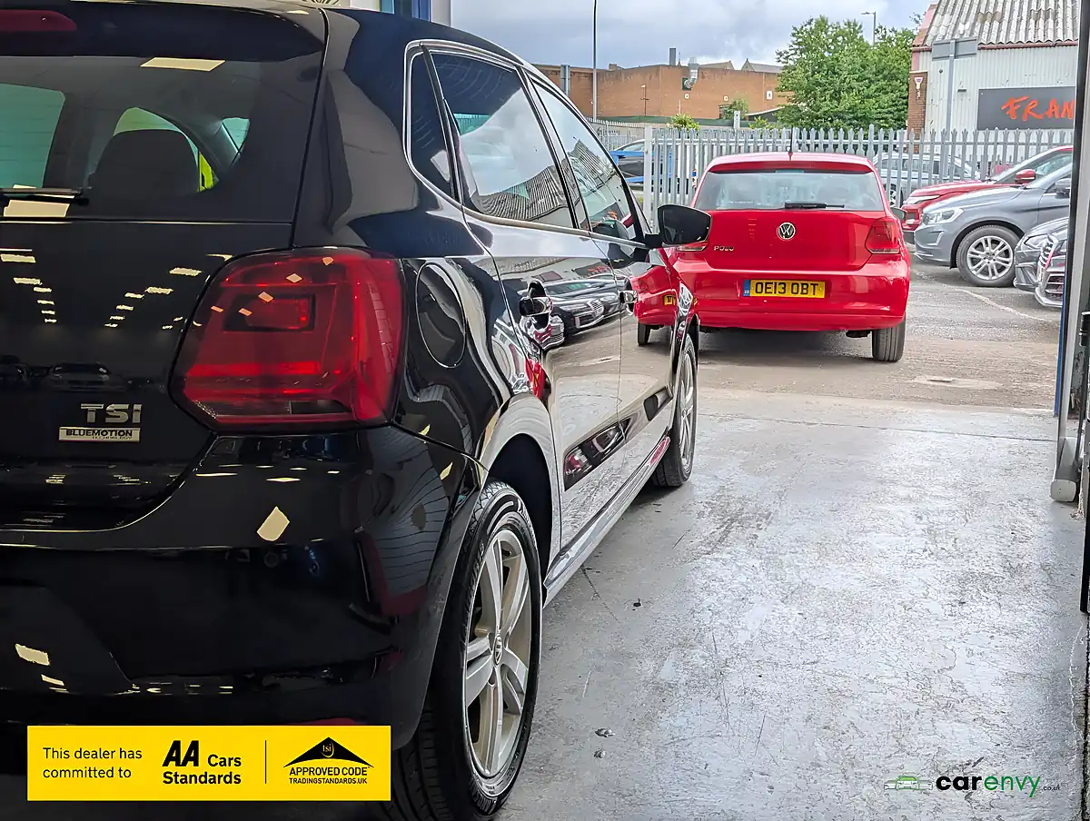 Used 2016 Volkswagen Polo Match Black - Interior and Exterior details 9