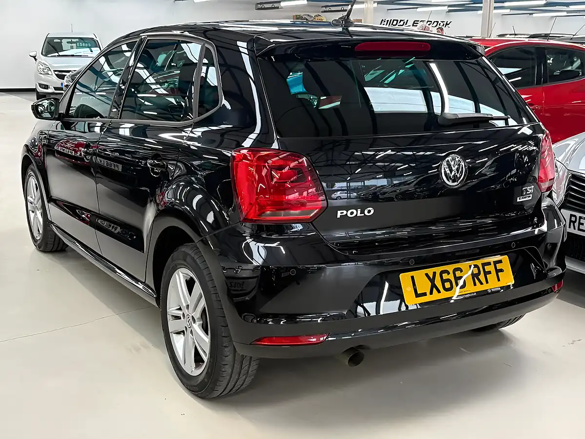 Used 2016 Volkswagen Polo Match Black - Interior and Exterior details 6