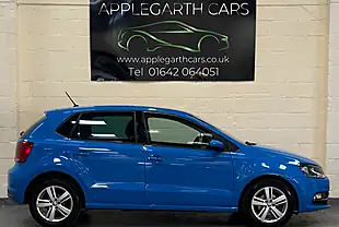 Used 2016 Volkswagen Polo Match Blue - Interior and Exterior details 2