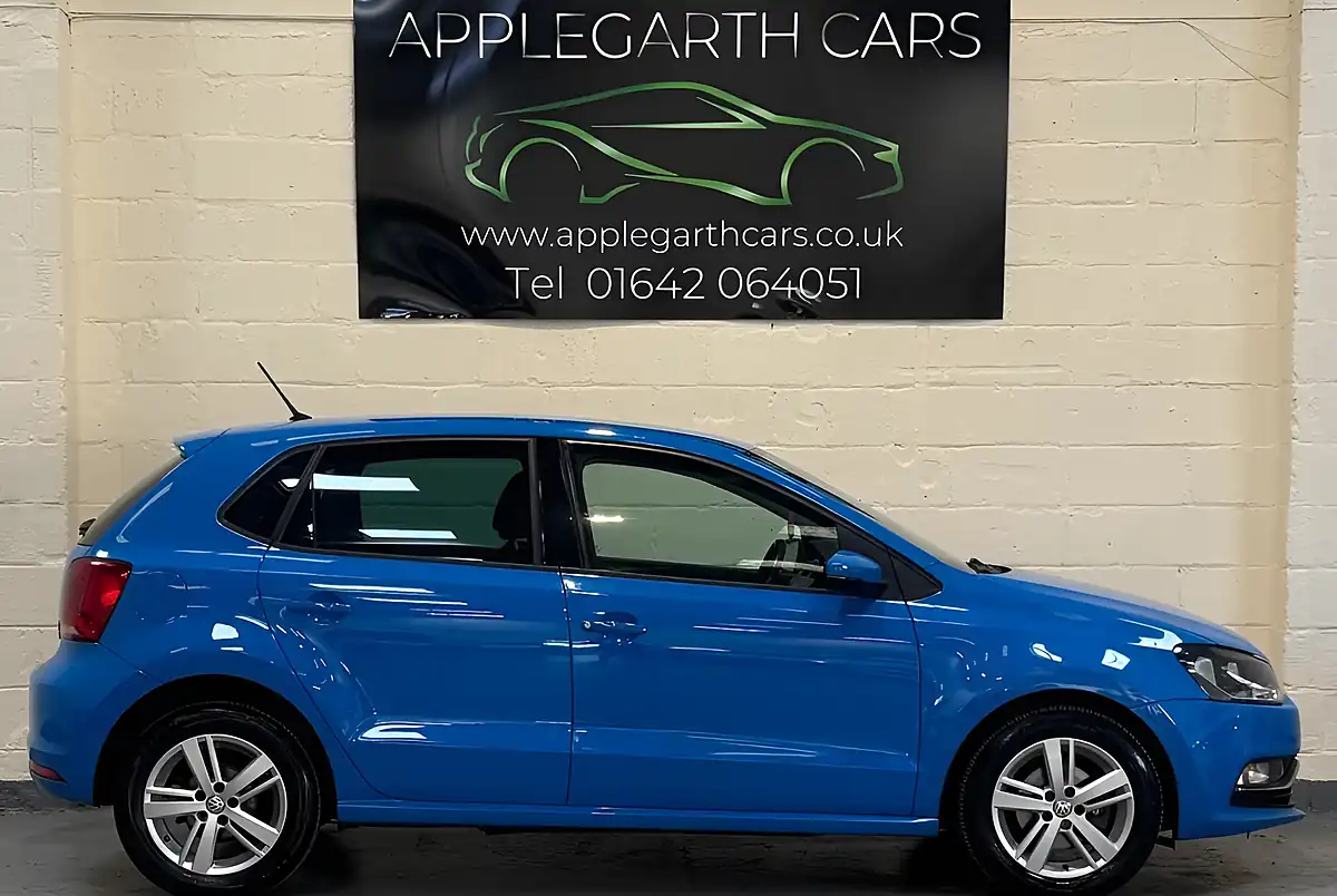 Used 2016 Volkswagen Polo Match Blue - Interior and Exterior details 2