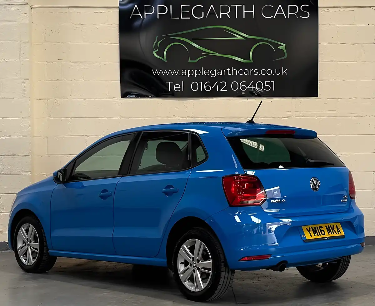 Used 2016 Volkswagen Polo Match Blue - Interior and Exterior details 7