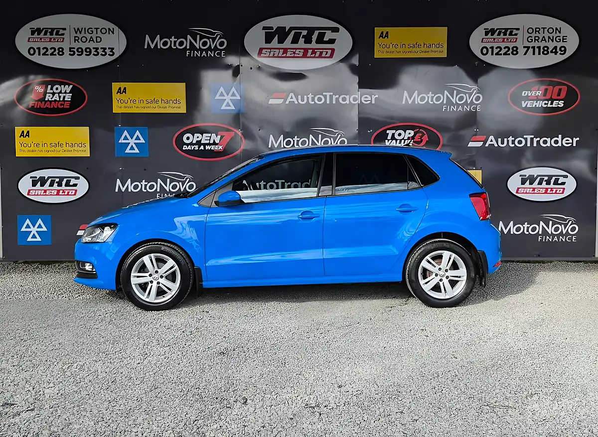 Used 2016 Volkswagen Polo Match Blue - Interior and Exterior details 2