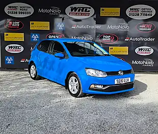 Used 2016 Volkswagen Polo Match Blue - Interior and Exterior details 4