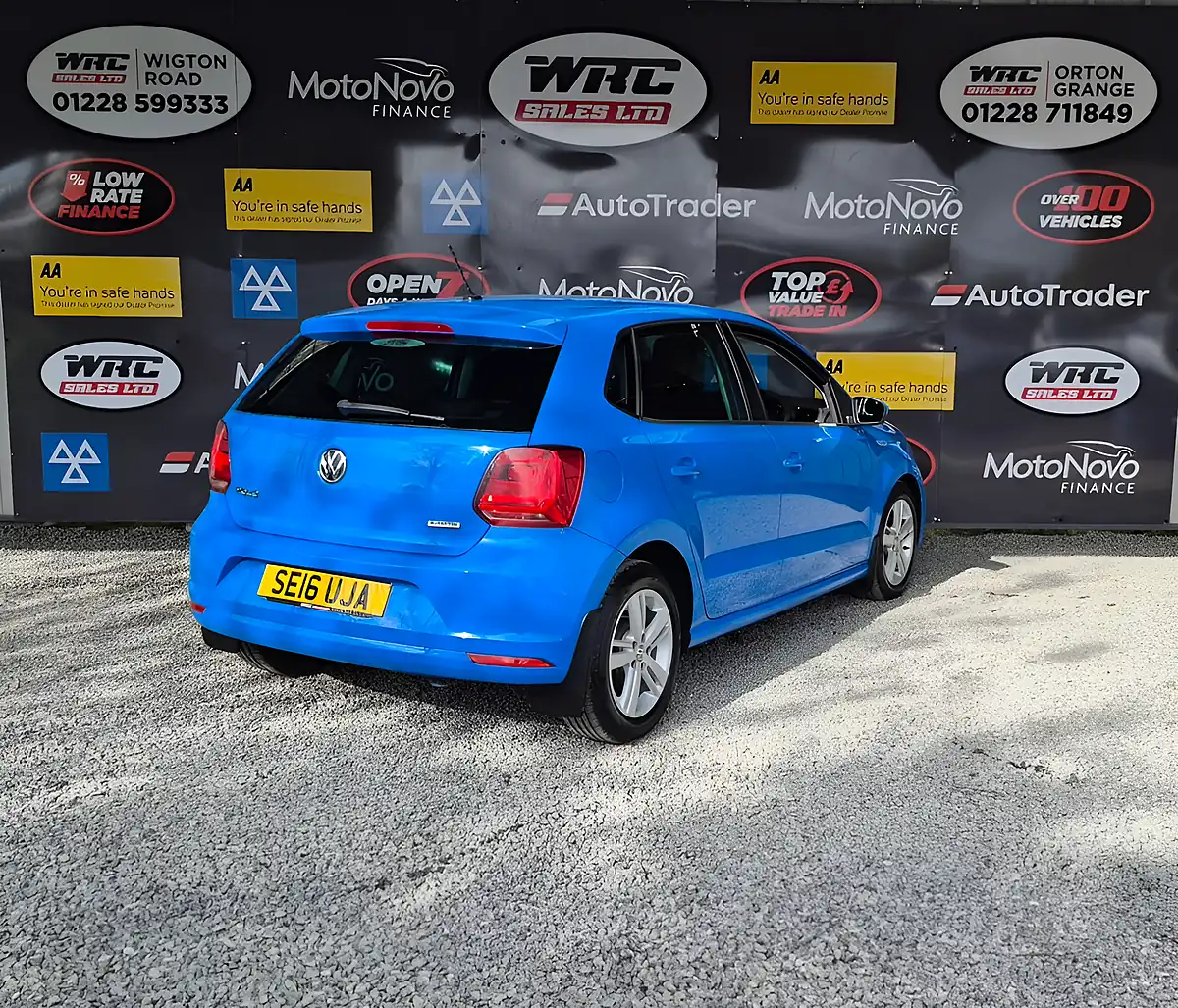 Used 2016 Volkswagen Polo Match Blue - Interior and Exterior details 6