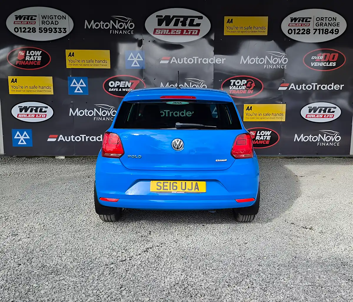 Used 2016 Volkswagen Polo Match Blue - Interior and Exterior details 7
