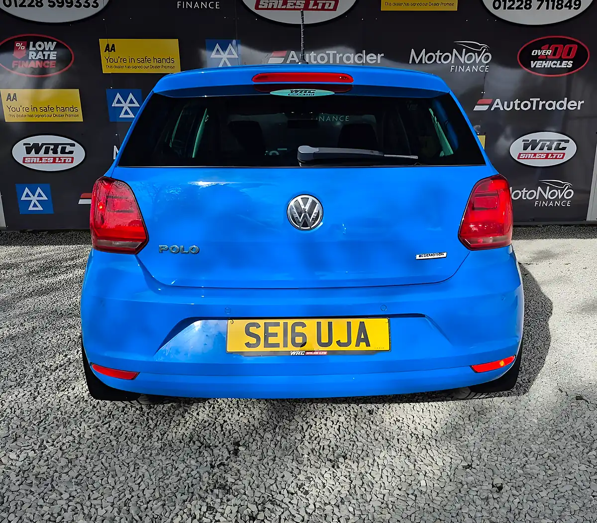 Used 2016 Volkswagen Polo Match Blue - Interior and Exterior details 8