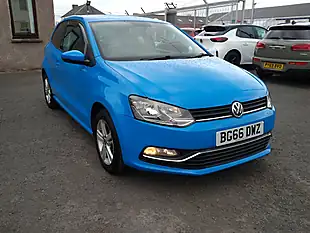 Used 2016 Volkswagen Polo Match Blue - Interior and Exterior details 9