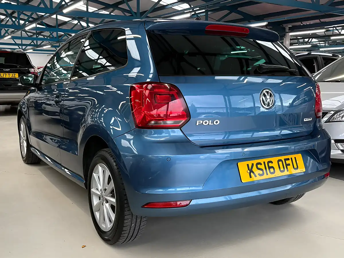 Used 2016 Volkswagen Polo Match Blue - Interior and Exterior details 12
