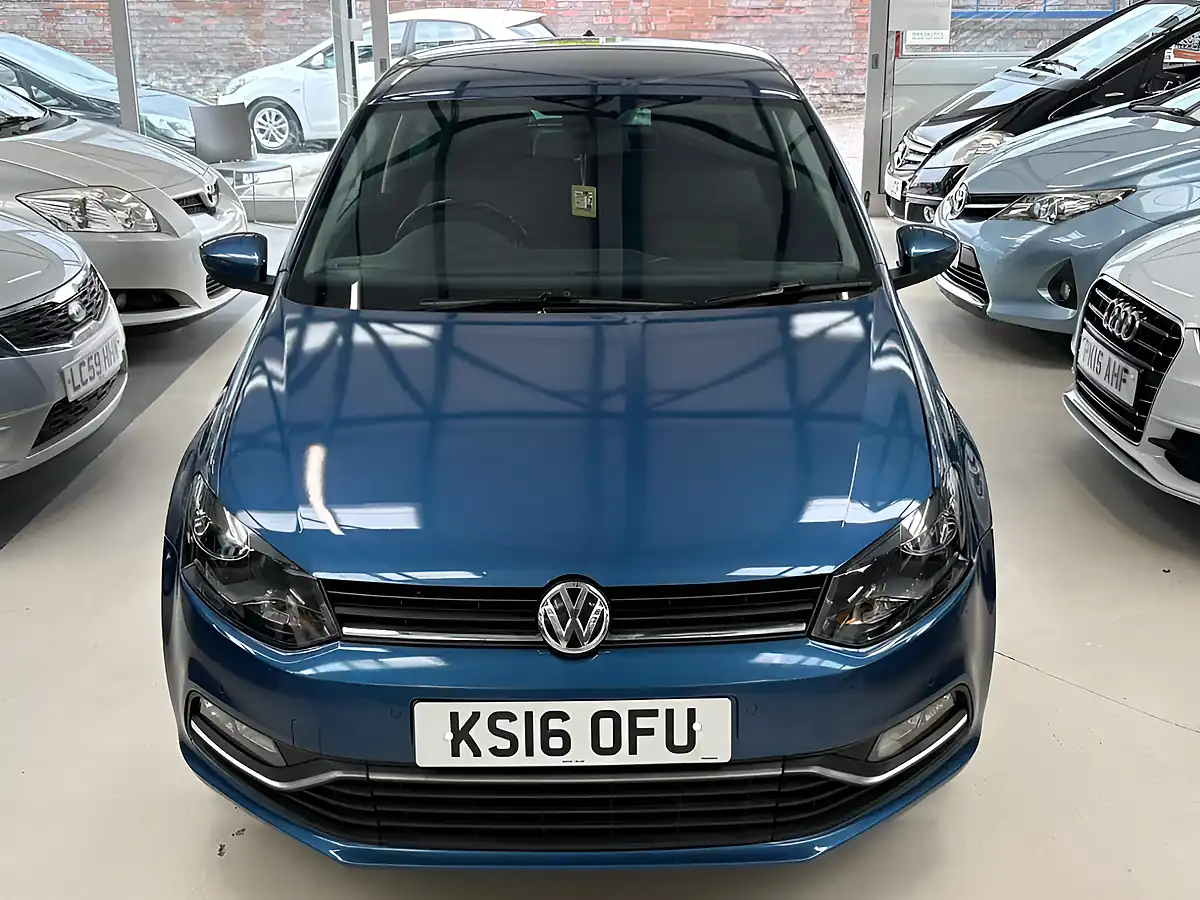 Used 2016 Volkswagen Polo Match Blue - Interior and Exterior details 2