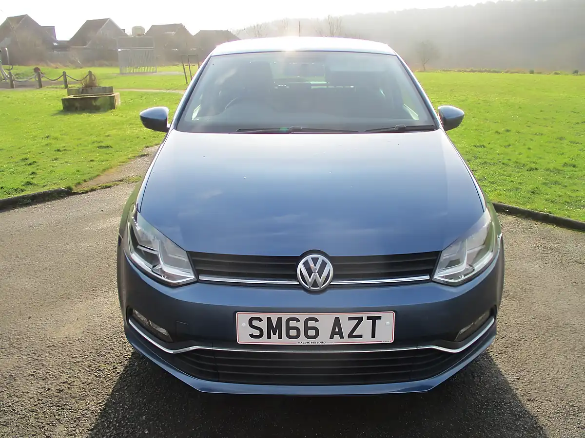 Used 2016 Volkswagen Polo Match Blue - Interior and Exterior details 2
