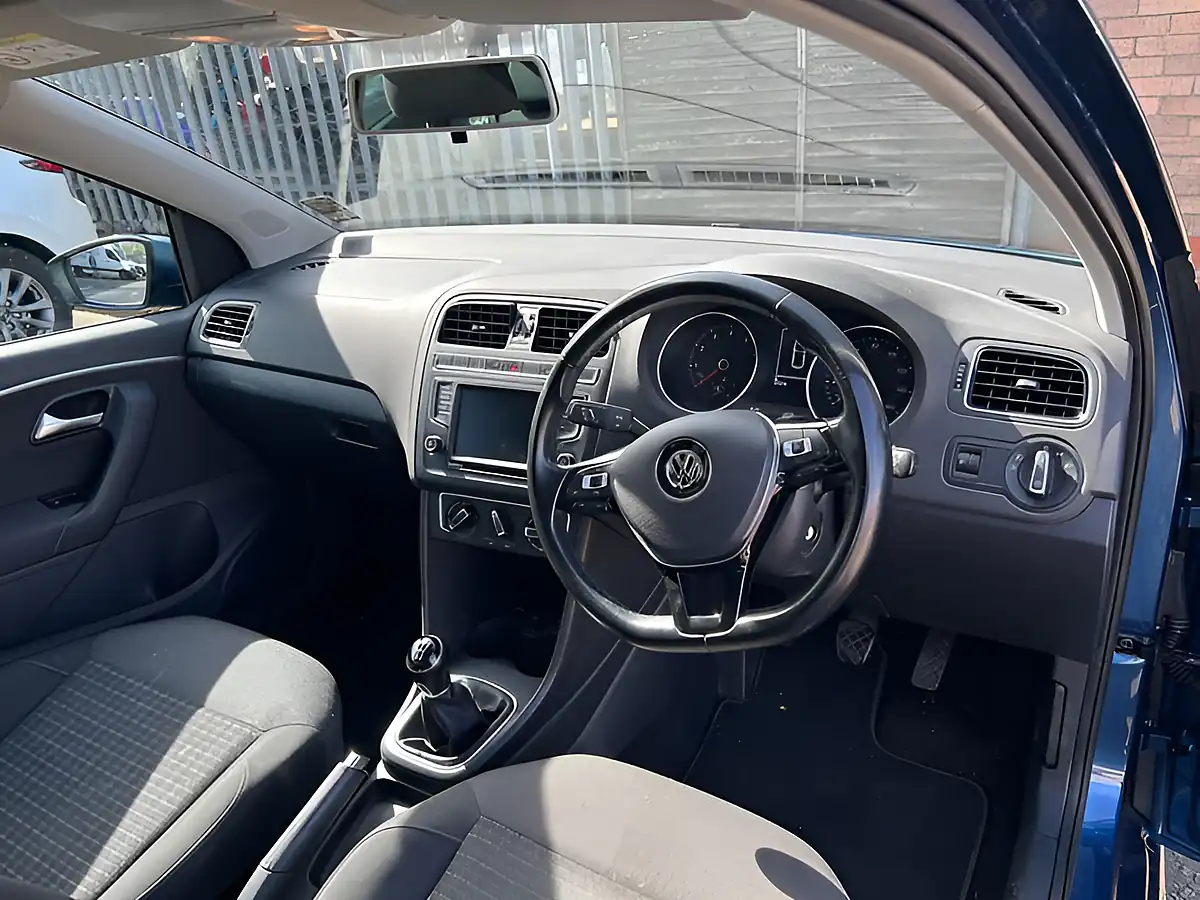 Used 2016 Volkswagen Polo Match Blue Silk - Interior and Exterior details 10