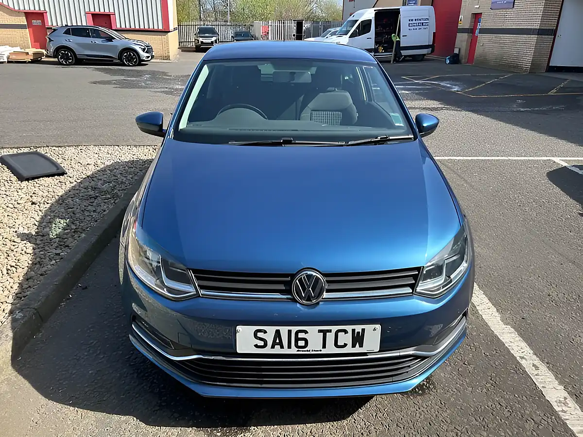 Used 2016 Volkswagen Polo Match Blue Silk - Interior and Exterior details 2