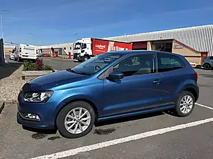 Used 2016 Volkswagen Polo Match Blue Silk - Interior and Exterior details 5
