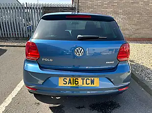 Used 2016 Volkswagen Polo Match Blue Silk - Interior and Exterior details 6