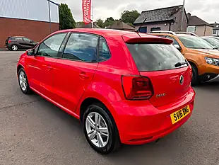 Used 2016 Volkswagen Polo Match Red - Interior and Exterior details 3