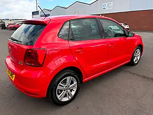 Used 2016 Volkswagen Polo Match Red - Interior and Exterior details 4