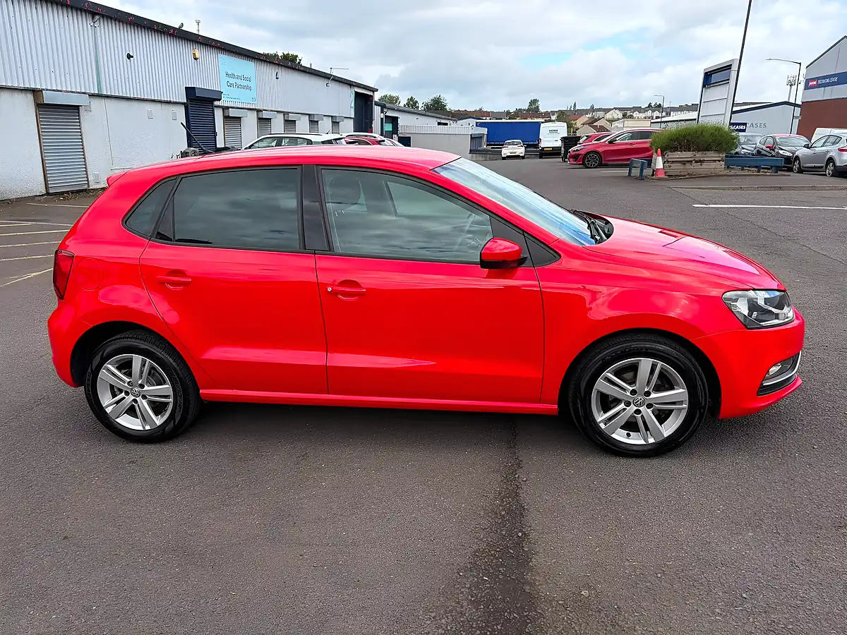 Used 2016 Volkswagen Polo Match Red - Interior and Exterior details 5