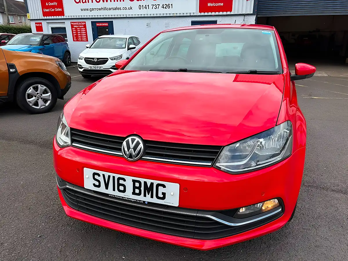 Used 2016 Volkswagen Polo Match Red - Interior and Exterior details 7