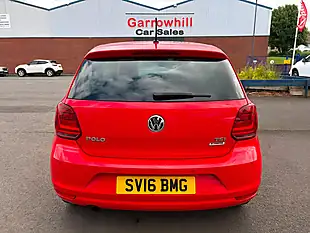 Used 2016 Volkswagen Polo Match Red - Interior and Exterior details 9