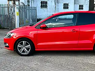 Used 2016 Volkswagen Polo Match Red - Interior and Exterior details 16
